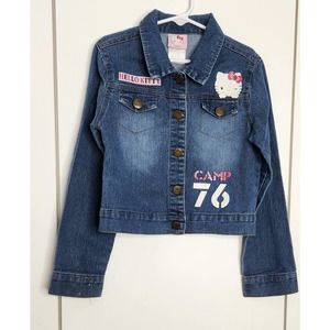 HELLO KITTY Denim Jacket size 5x-6